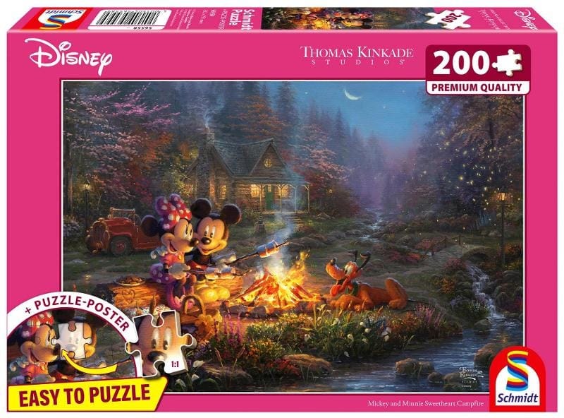 Пазл Schmidt Thomas Kinkade "Микки Маус и Минни", 200 элементов