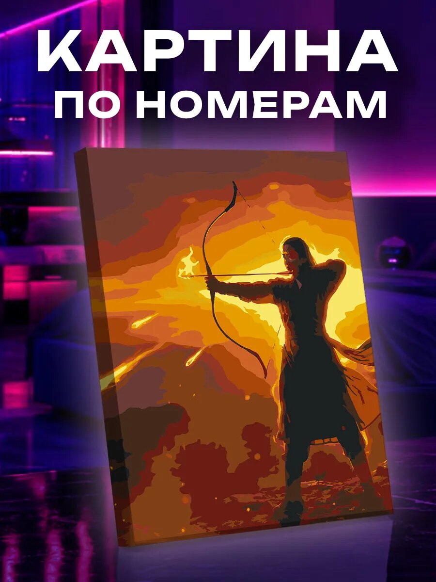 Картина по номерам Стрелец
