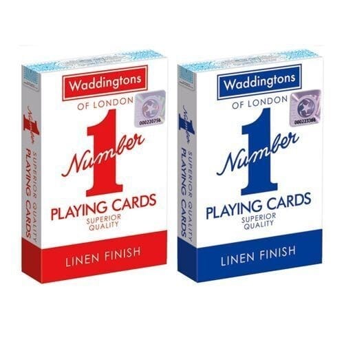 Настольная игра Waddingtons no.1 Classic Linen Finish, игральные карты для детей