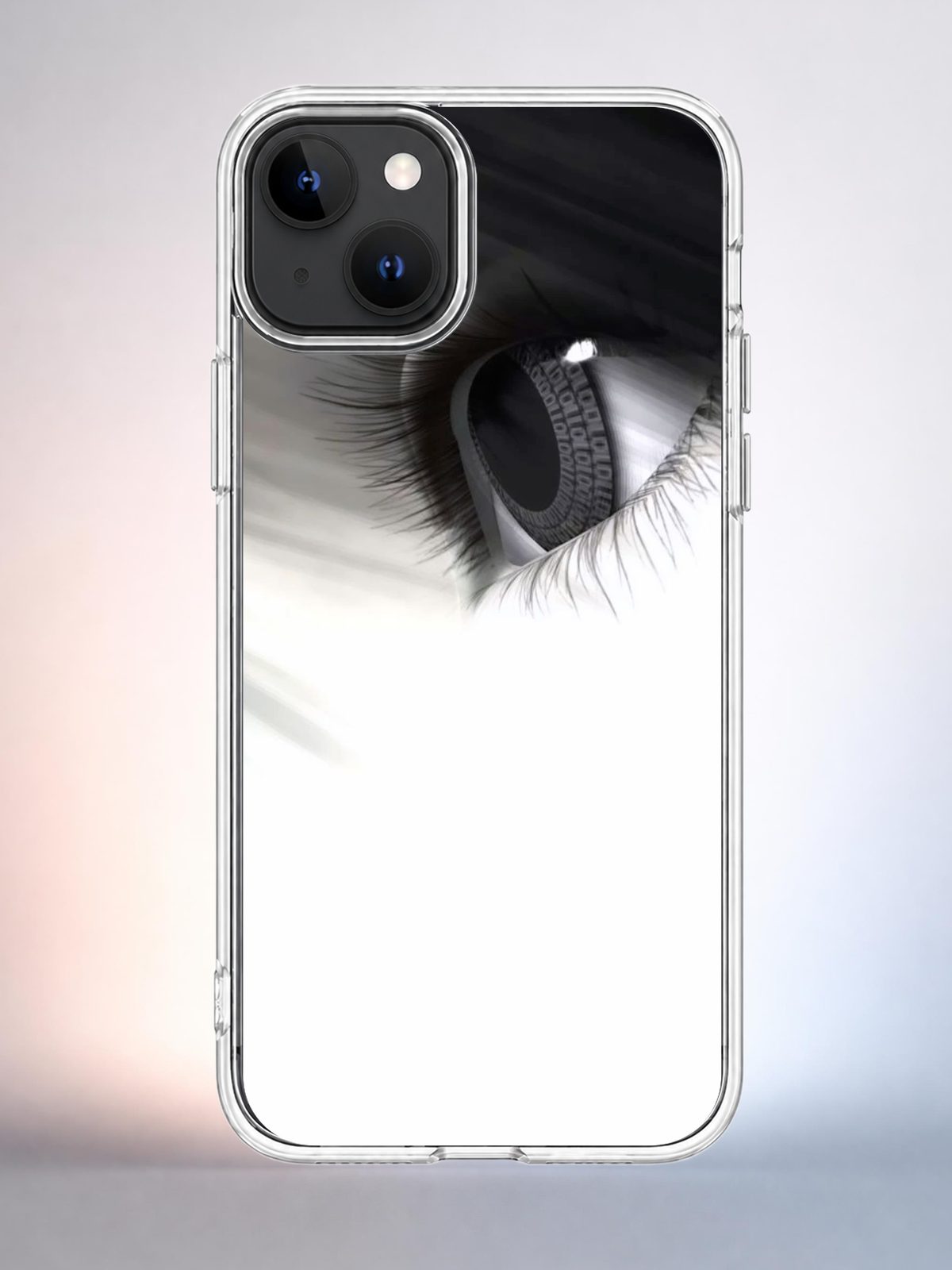 Чехол iphone 12 Глаз с Y2K Indie Sleaze