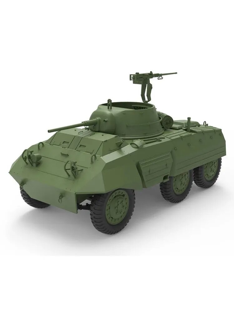 Легкий бронированный автомобиль M8 Greyhound LYMODEL-SS SS72380 1/72 Военный набор модели Легкий бронированный автомобиль M8 Greyhound