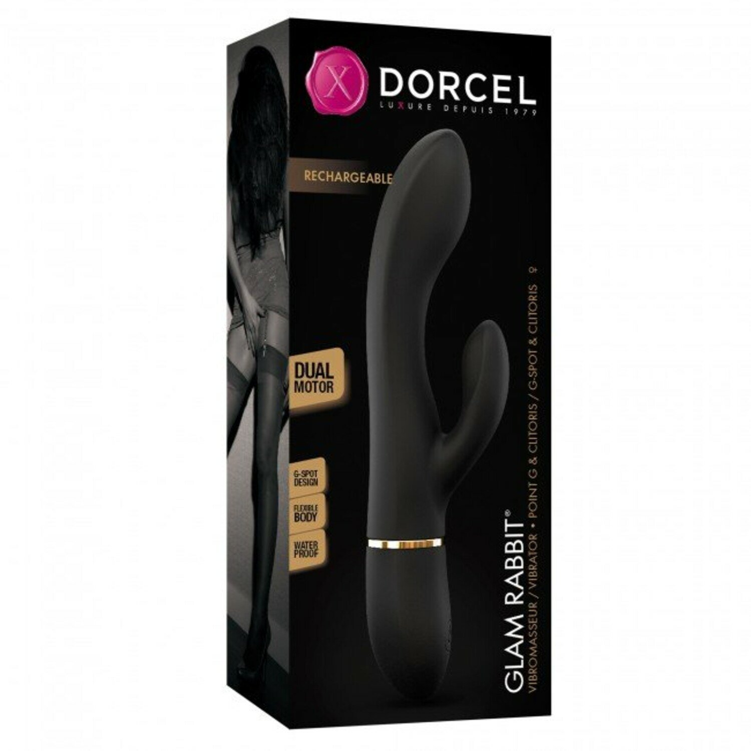 Вибратор-кролик Dorcel GLAM RABBIT