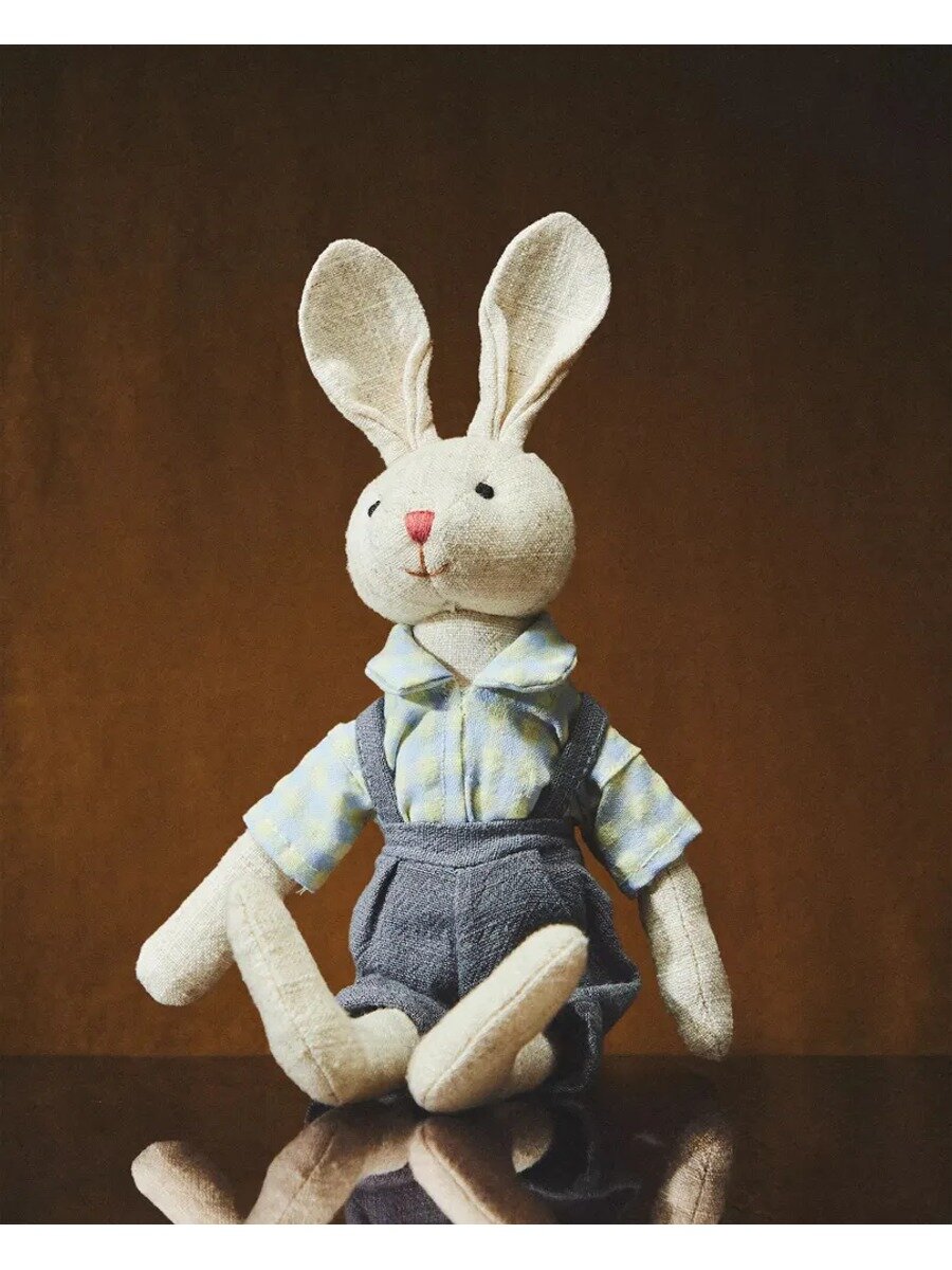Мягкая игрушка ZARA HOME CHILDRENS BUNNY SOFT TOY, Цвет 7614/051