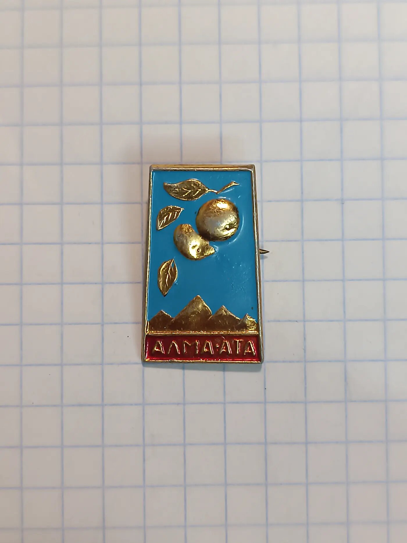 Значок Алма-Ата, эмблема города