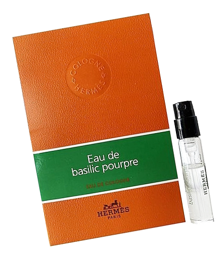 Hermes Eau De Basilic Pourpre одеколон 2 мл миниатюра / Гермес Пурпурный Базилик