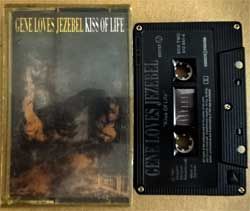Аудиокассета GENE LOVES JEZEBEL 'Kiss Of Life' (1990 Canada press, Dolby, 842 641-4, mint/mint) (MC5060)