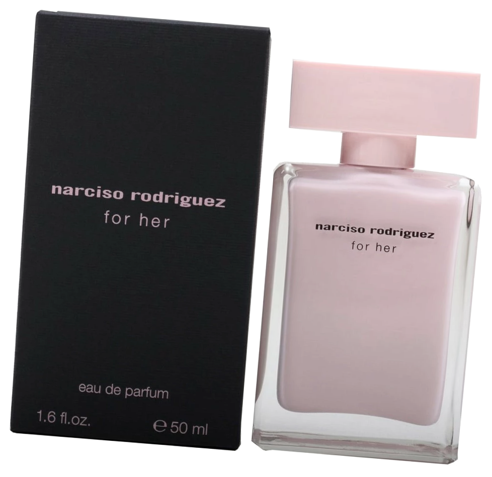 Нарциссо Родригес розовые женская парфюмерная вода 50 мл - Narciso Rodriguez For Her Eau De Parfum