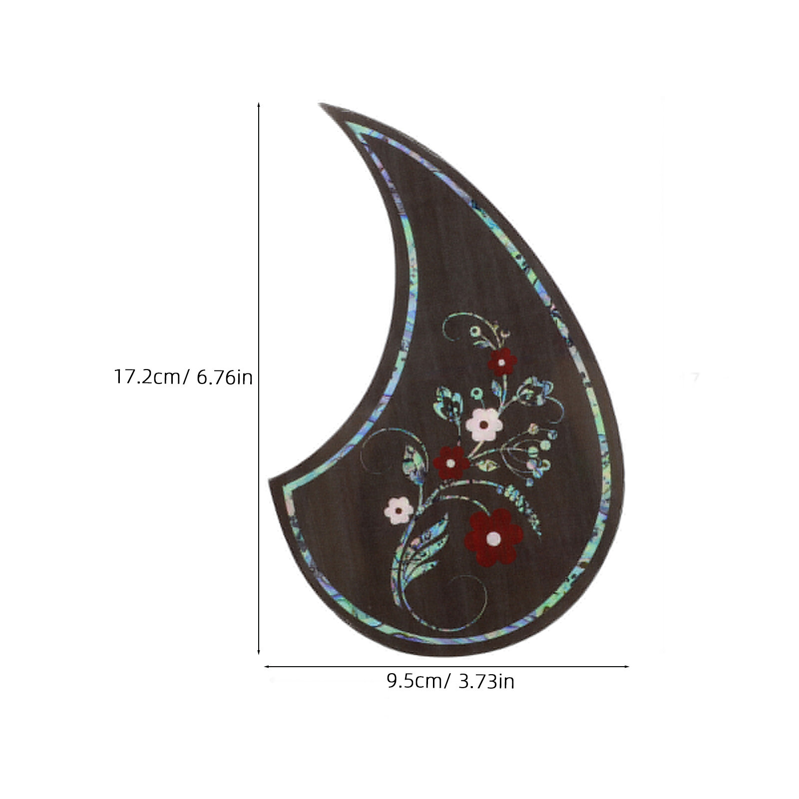 Stикер ДлЯ ЗаЩиты ГитАрЫ От Царапин 1 Шт АссОРти РAzMеР 17.20X9.50X0.01CM