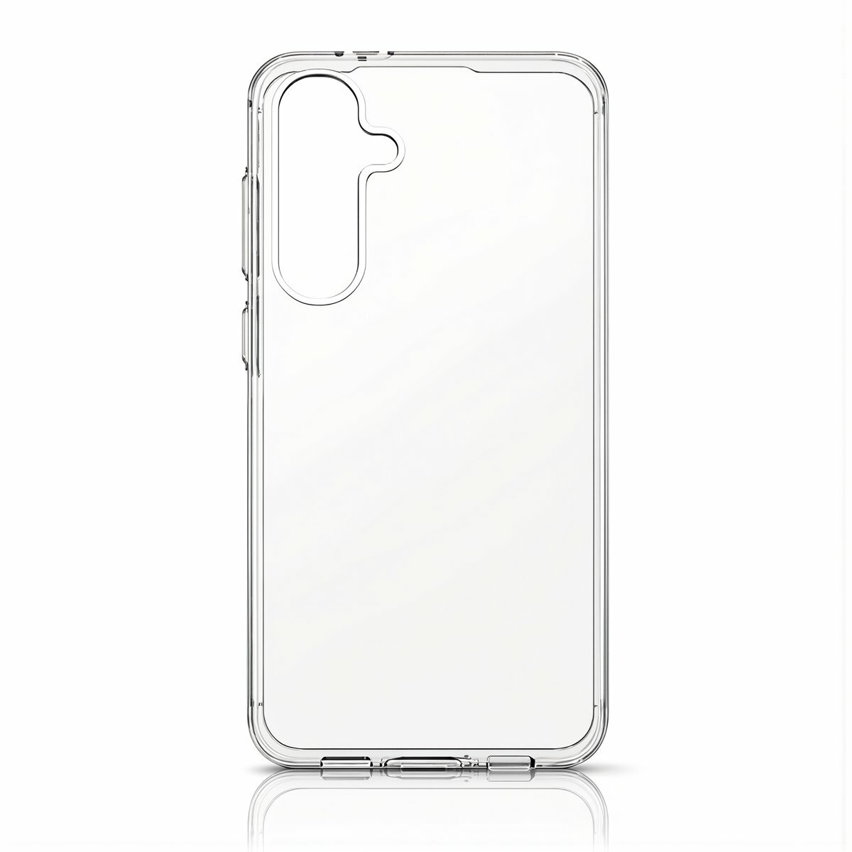 Чехол для смартфона Samsung Galaxy S24 FE 5G прозрачный гибкий TPU аксессуар точные размеры глянцевая поверхность защита от царапин