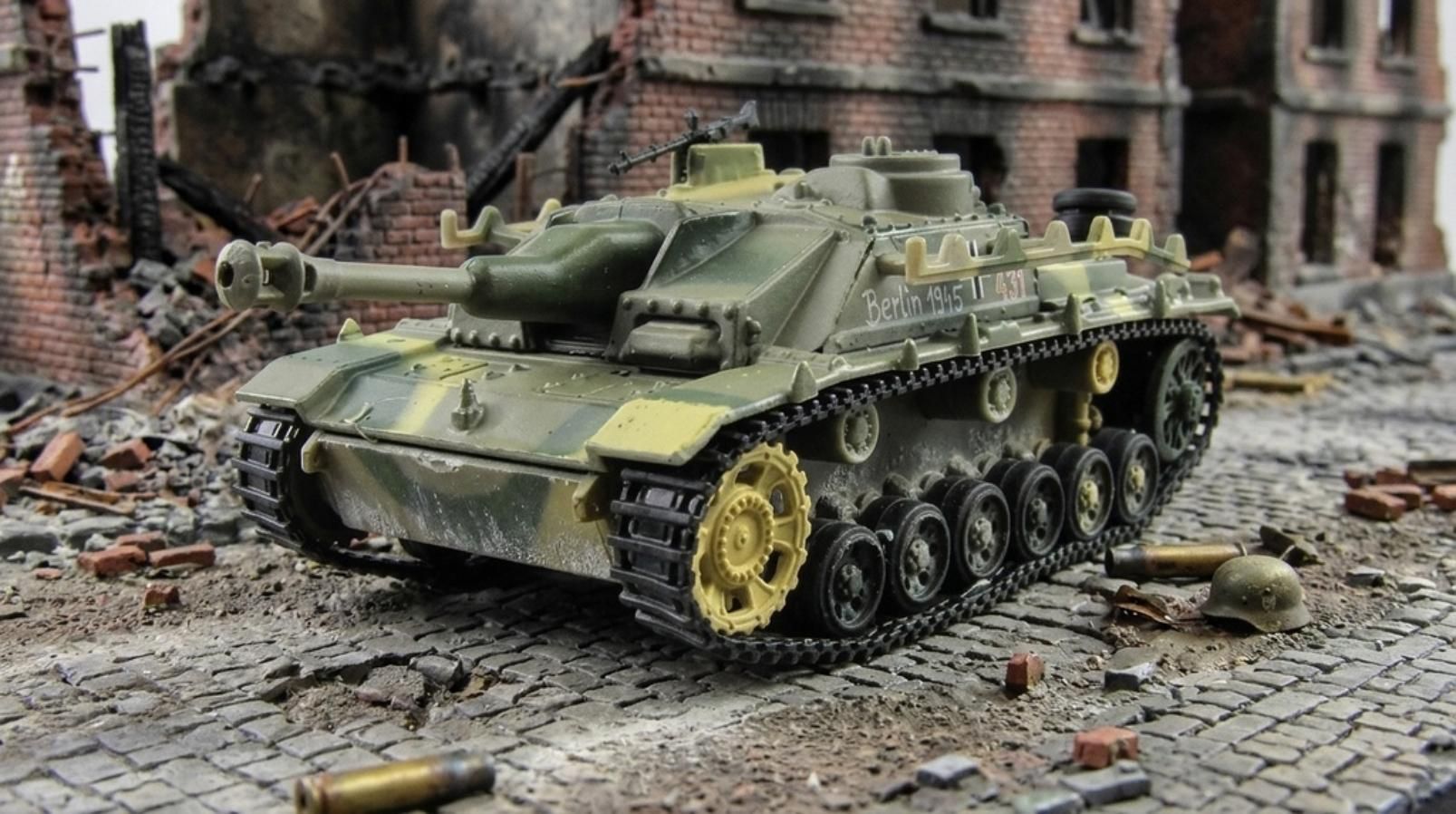 Масштабная модель 1/72, танк САУ Stug.III Ausf.G (RI) 1944г.