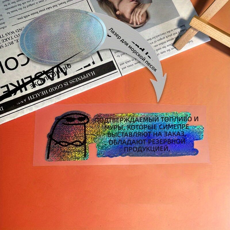 Декоративные наклейки на шлем мотоцикла с забавными цитатами и рисунком маленького дьявола, для скрытия царапин на кузове, багажнике, боковых панелях и бензобаке, универсальные для стекла и металла, модель HS-SO03, размер 5.91 x 1.87 дюйма