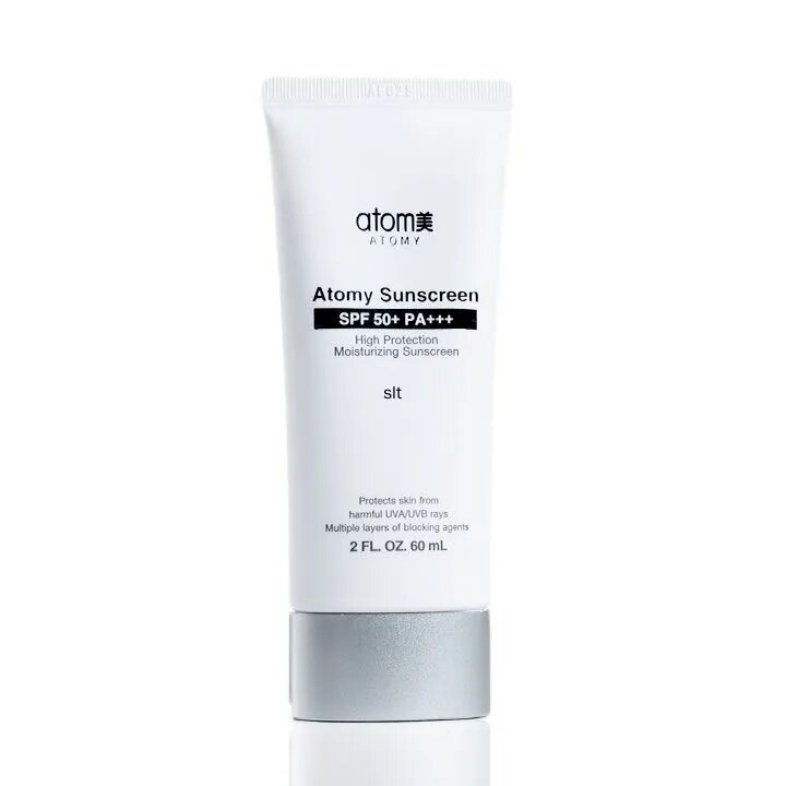 Эксклюзивный бесцветный SPF50 Atomy Sunscreen применяется для защиты