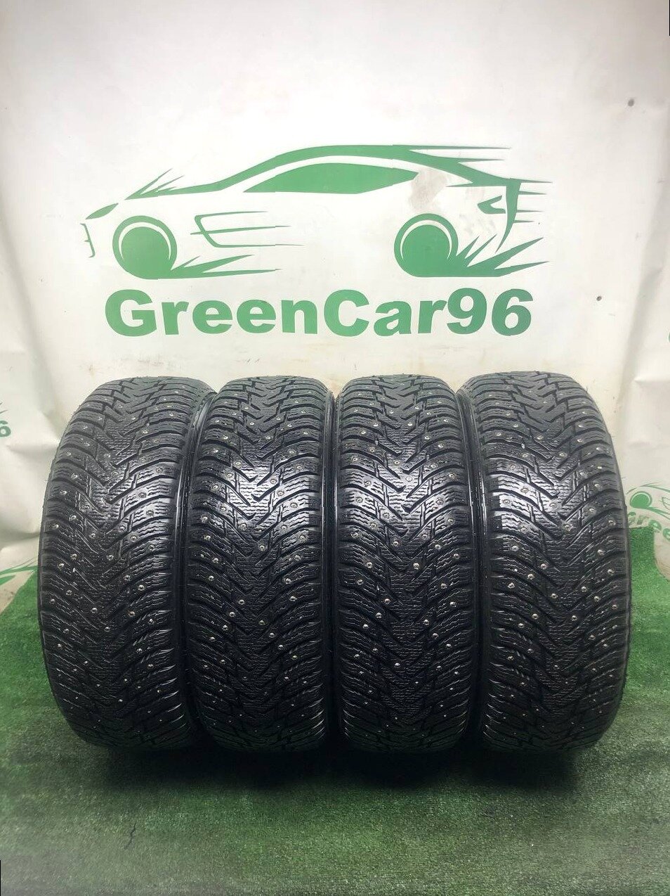 Комплект (4 шт) зимних БУ шин Nokian Tyres Hakkapeliitta 8 195/65 R15 20% износ CUQ460769