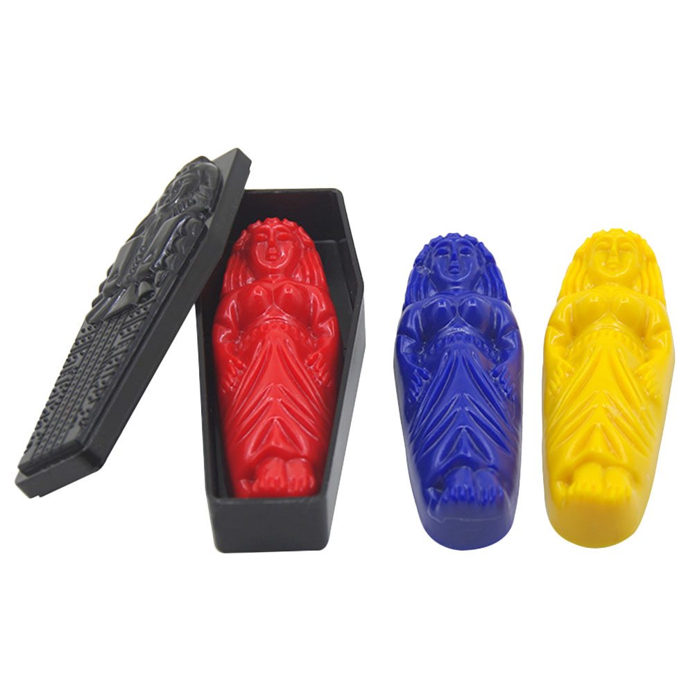 Набор Из 1 Штук Halloween Мумия Гроб Микроландшафт Декор Гроба Украшения 9.2x4.5cm