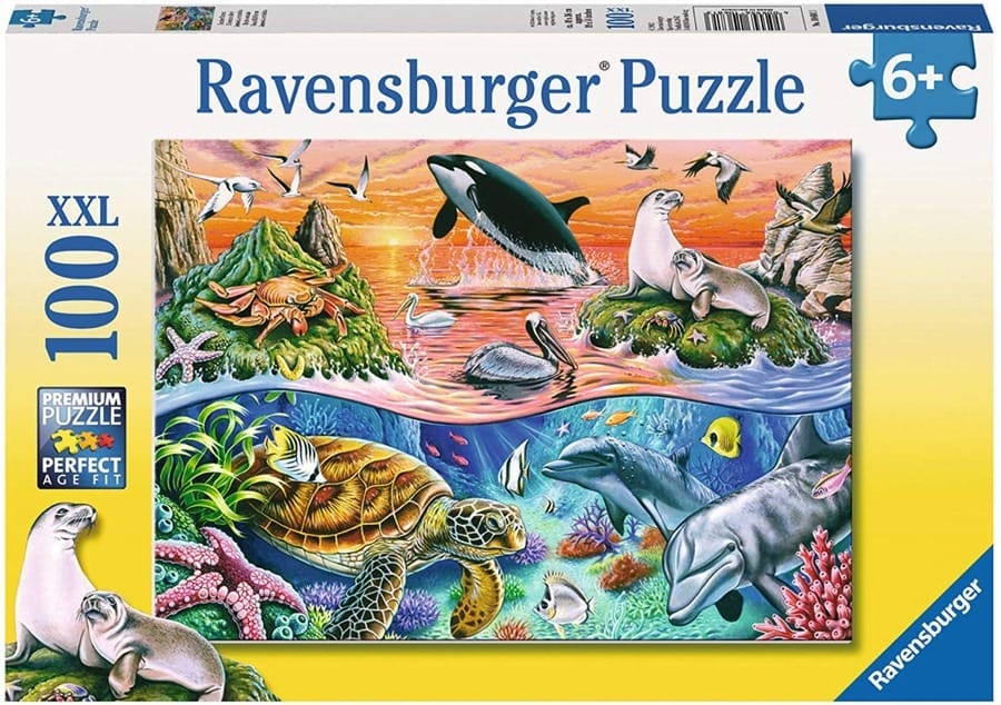 Пазл Ravensburger "Прекрасный океан", 100 элементов, 49x36 см
