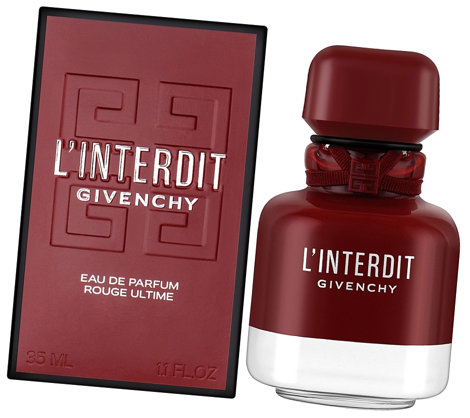 Женская парфюмерная вода Живанши Руж Ультиматум 35 мл - Givenchy L'Interdit Rouge Ultime