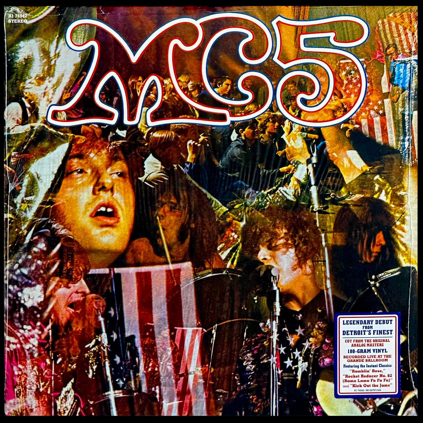Виниловая пластинка MC5 Kick Out The Jams (LP, 2022, Elektra)