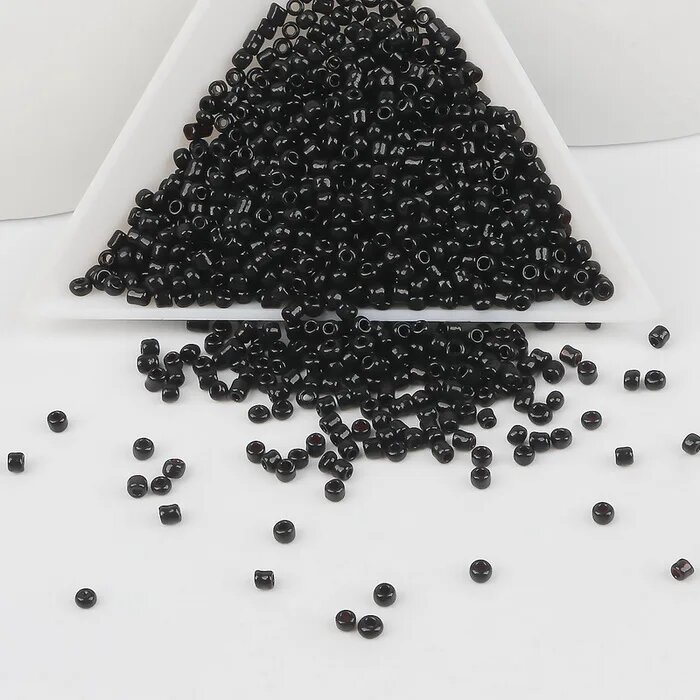 Хрустальные бусины Sead 2 мм, 3 мм, 4 мм 2000 шт 3mm about 1000pcs, Черный, Black