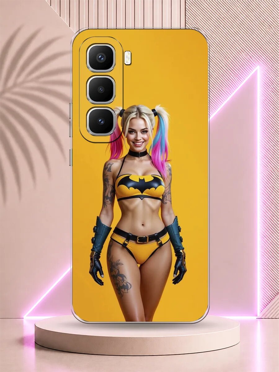 Чехол на Infinix Hot 60 Pro+ Харли Квинн