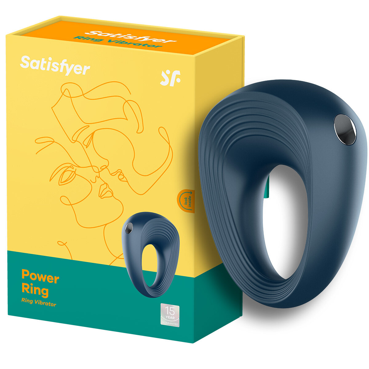 Эрекционное кольцо с вибрацией Satisfyer Power Ring