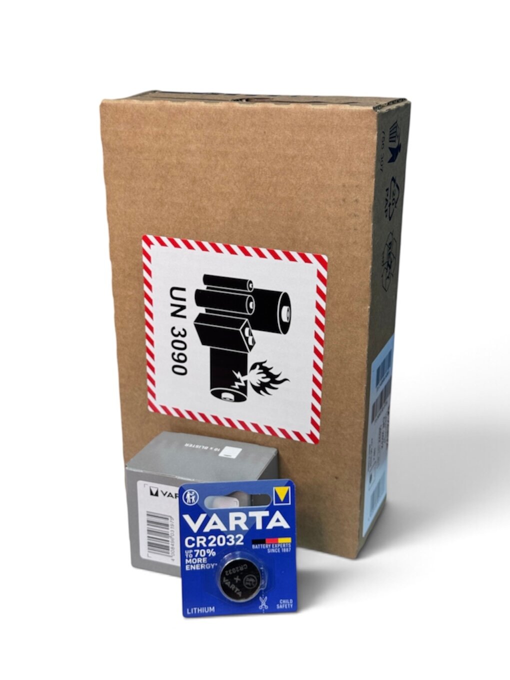 Батарейки VARTA Lithium CR2032, литиевые, 3V, (100) блистеров по (1) шт. упаковка (1/10/100)