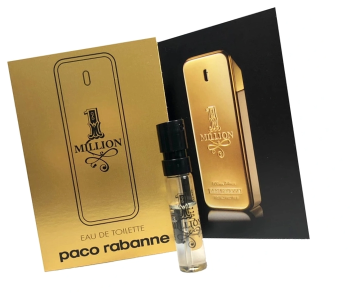 Туалетная вода Paco Rabanne 1 Million пробник 1.5 / Пако Рабан 1 Миллион мини-версия / Сэмпл