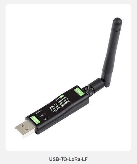 Модуль передачи данных USB-LoRa SX1262 USB-TO-LoRa-LF