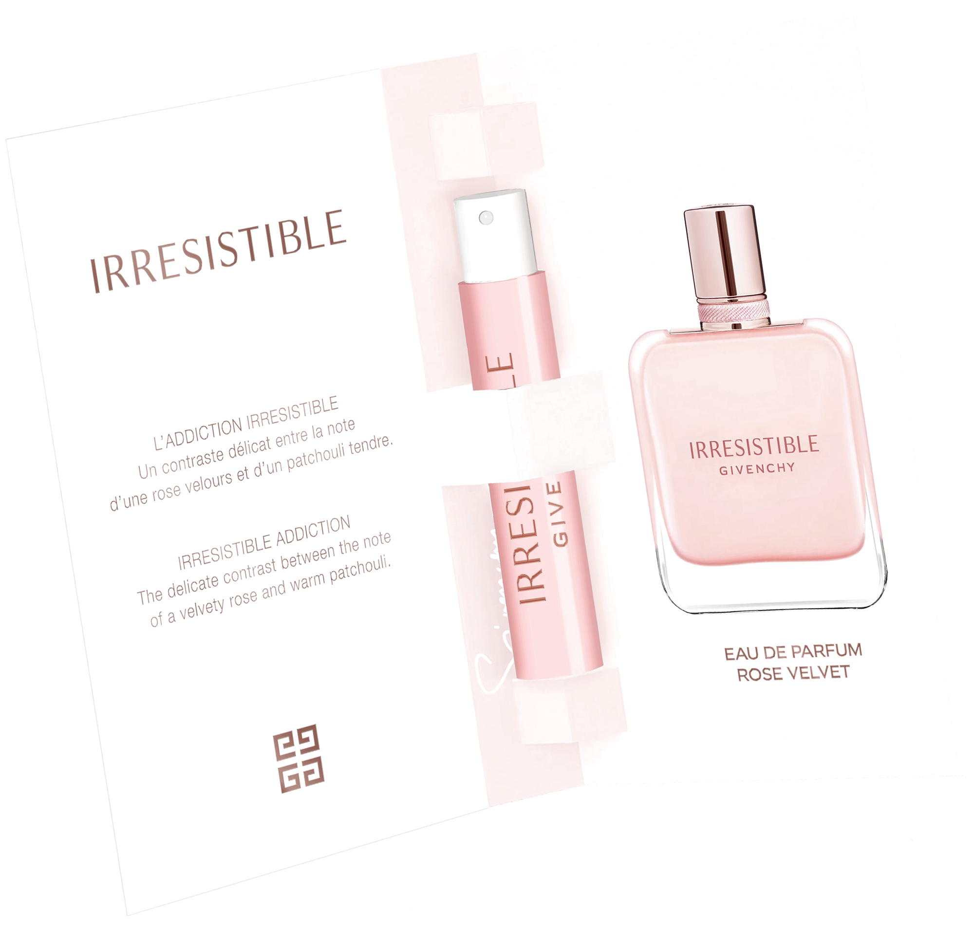 Проба парфюма Givenchy Irresistible Rose Velvet 1 / Парфюмерная вода Живанши Иррезистибл Роза Вельвет миниатюра