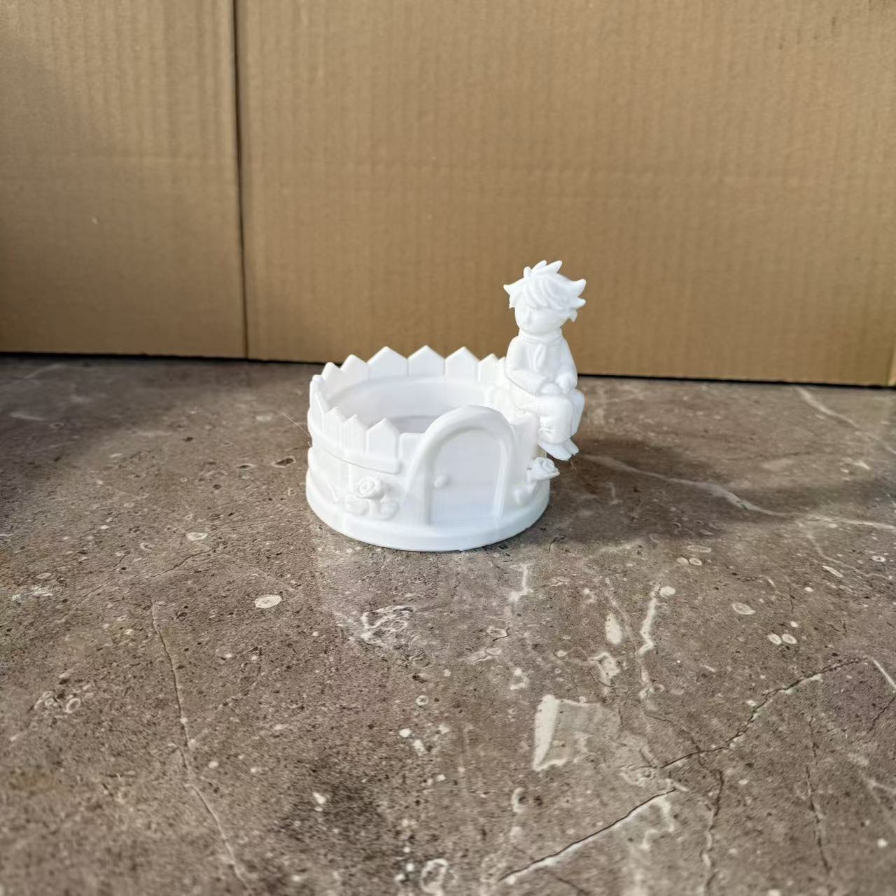 Новинка для трансграничной торговли: креативный 3D-сувенир в стиле \"Маленький принц\" (горшок для растений), хит продаж, настольный органайзер, праздничный подарок, элитное украшение.