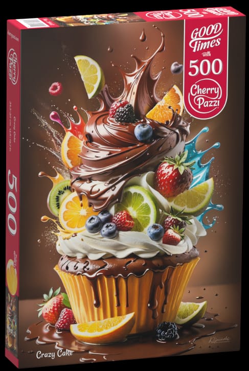 Пазл Cherrypazzi Crazy Cake, 500 элементов, 50x34.5 см