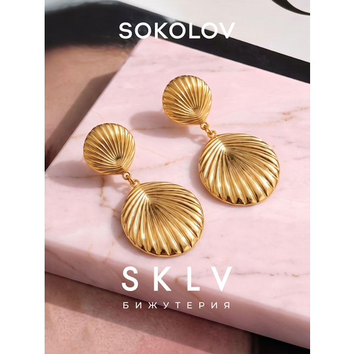 фото Серьги sokolov, золотой