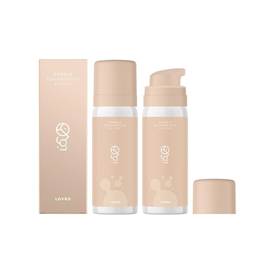 Тональный крем Lovro Bubble Foundation, 01 ivory, 50 мл