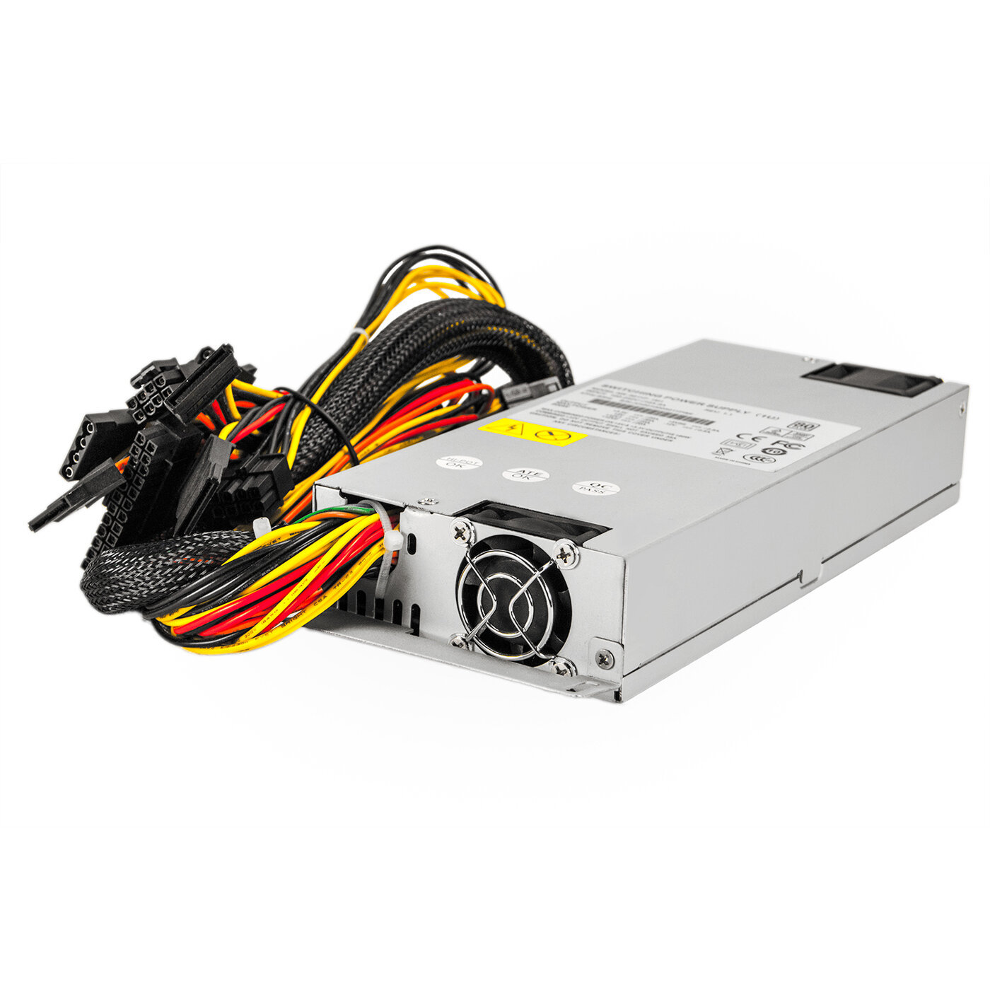 Блок питания Negorack 1U ATX NR-5011P-1M1 500Вт , активный PFC, EPS12V, PS/2, 80Plus