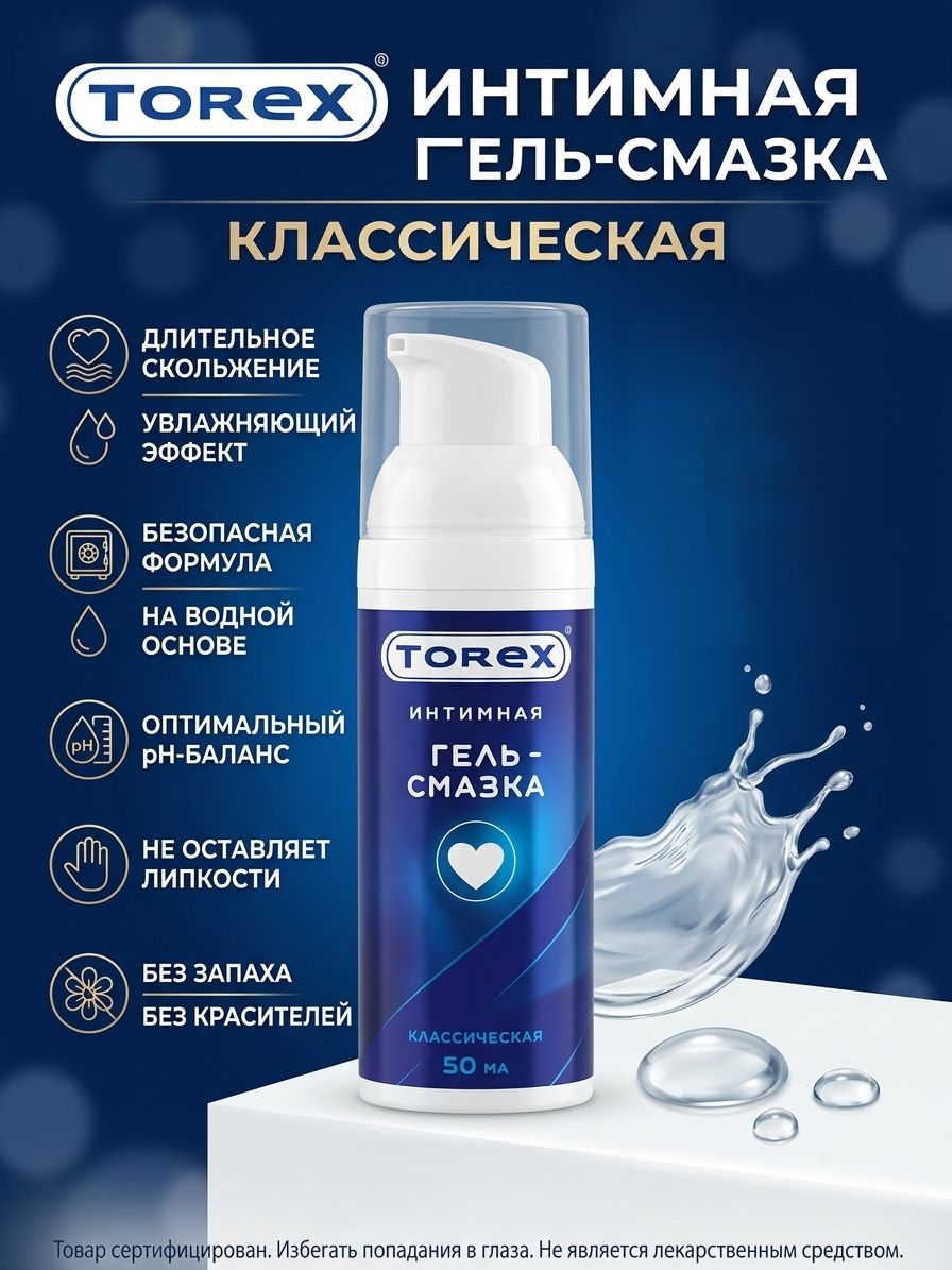 Интимная гель смазка классика