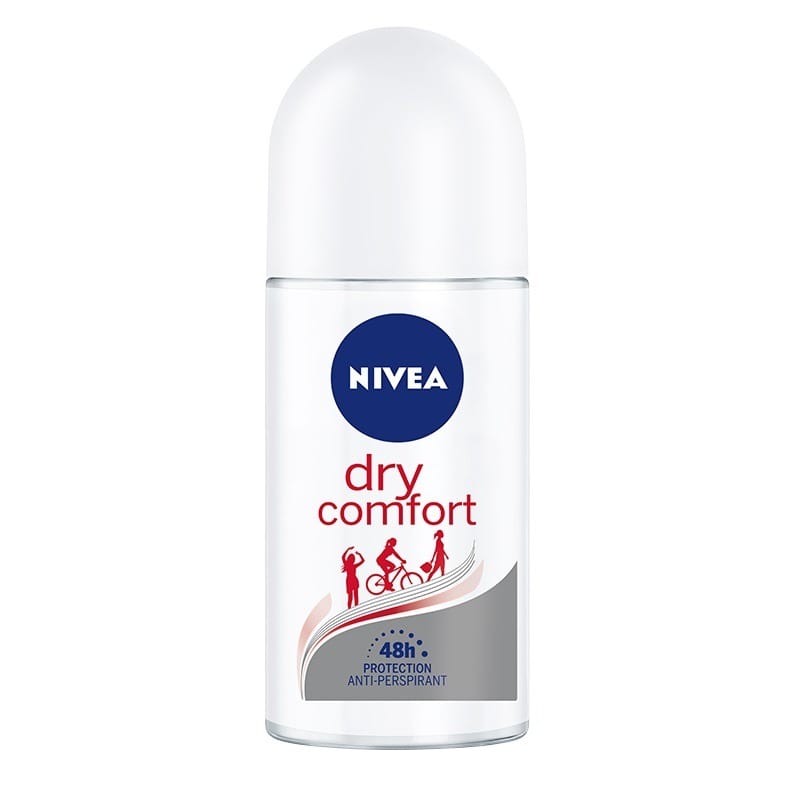Дезодорант Nivea Dry ComFort, ролик, женский, 50 мл