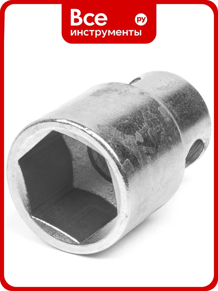 Головка торц. высокая HORTZ41 HORTZ (под вороток) хромированная 121344
