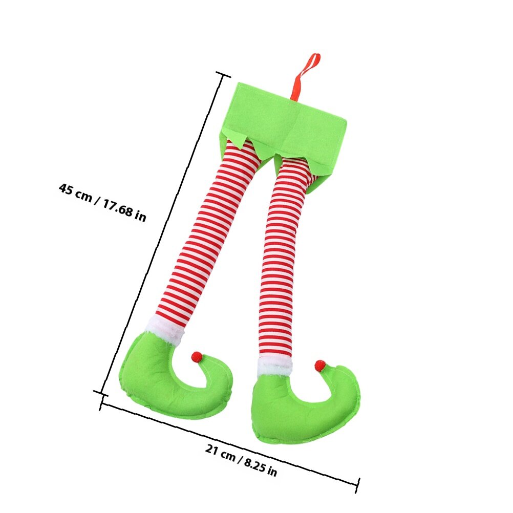 2 Штуки Новогодние Украшения Для Ёлки Подвески В Forme Эльфа 45.00X21.00X16.00Cm
