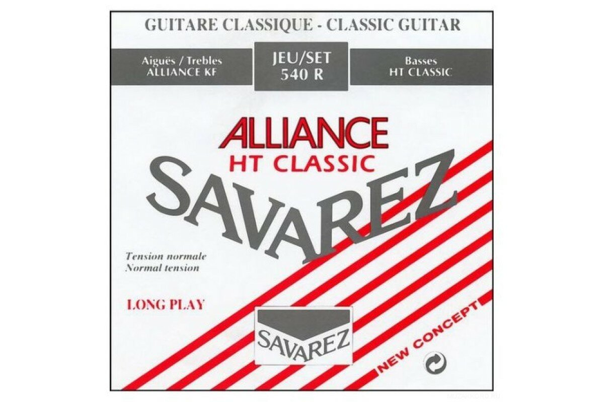 Savarez 540R струны для классической гитары стандартное натяжение