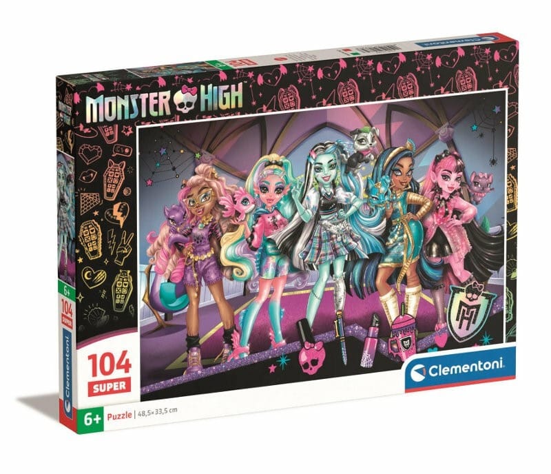 Пазл Clementoni Monster High, 104 элемента