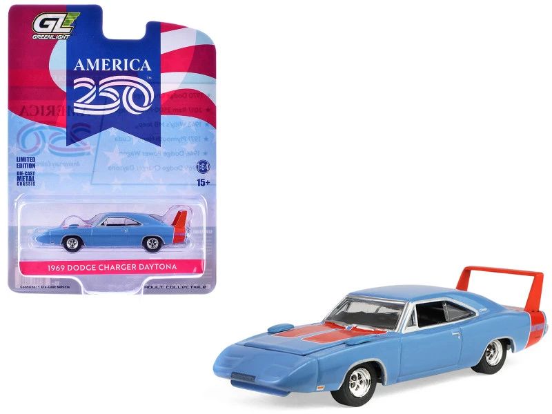 Коллекционная машинка GreenLight 1:64 Dodge Charger Daytona America 250 Edition