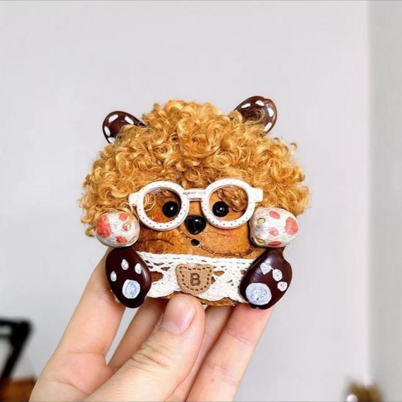 Набор DIY Кукла из бобов 0J стиля, самодельный брелок из бобов, подарок, материалы для рукоделия