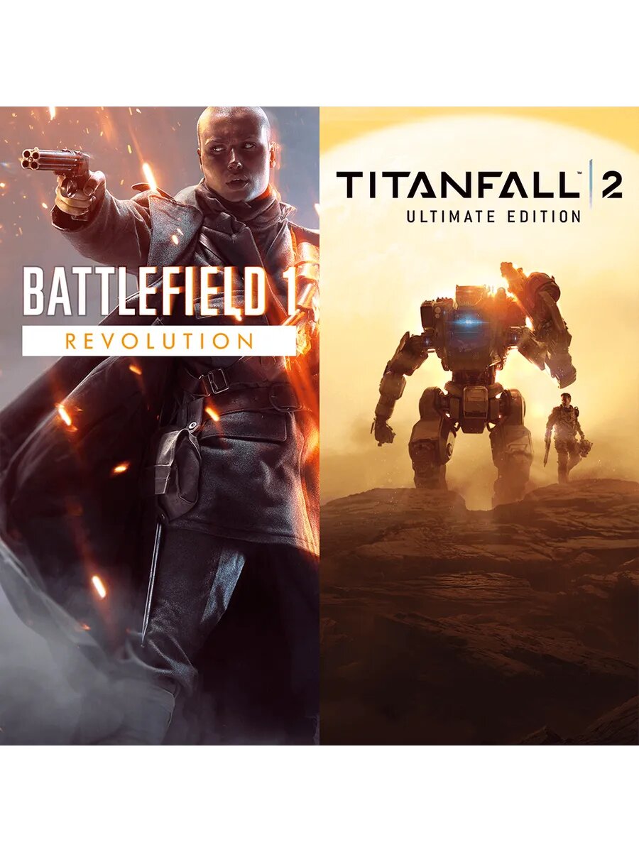 Комплект Battlefield 1 + Titanfall 2 Ultimate PS4 & PS5