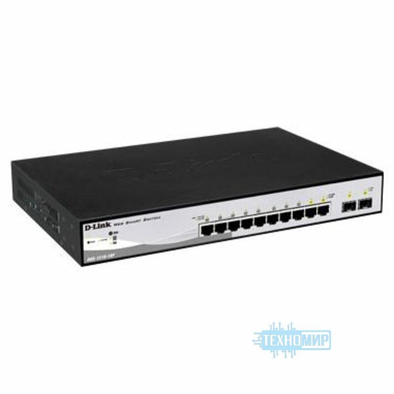 Коммутатор D-link DGS-1210-10P
