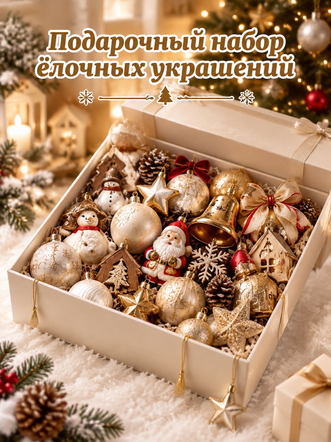 Набор подвесок для Рождественской елки