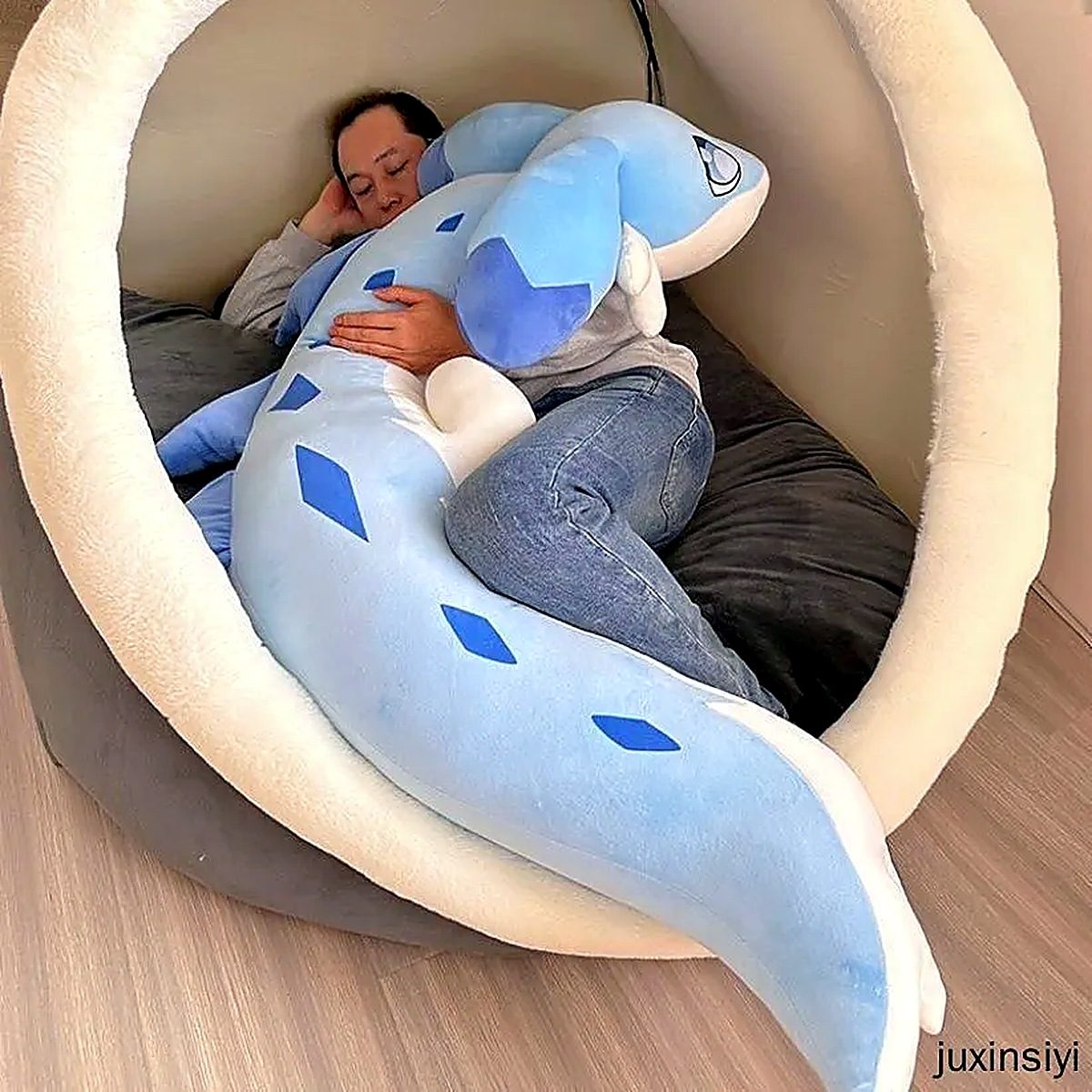 Призрачный зверь Палу Стремительный хорек Мягкая игрушка Palworld Chillet 180cm