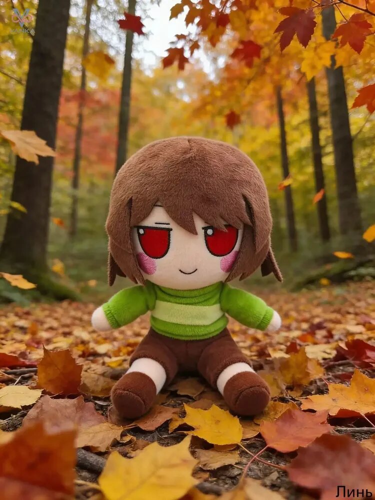 Аниме Мягкие Игрушки Чара/ Undertale Chara Мягкая игрушка 20CM