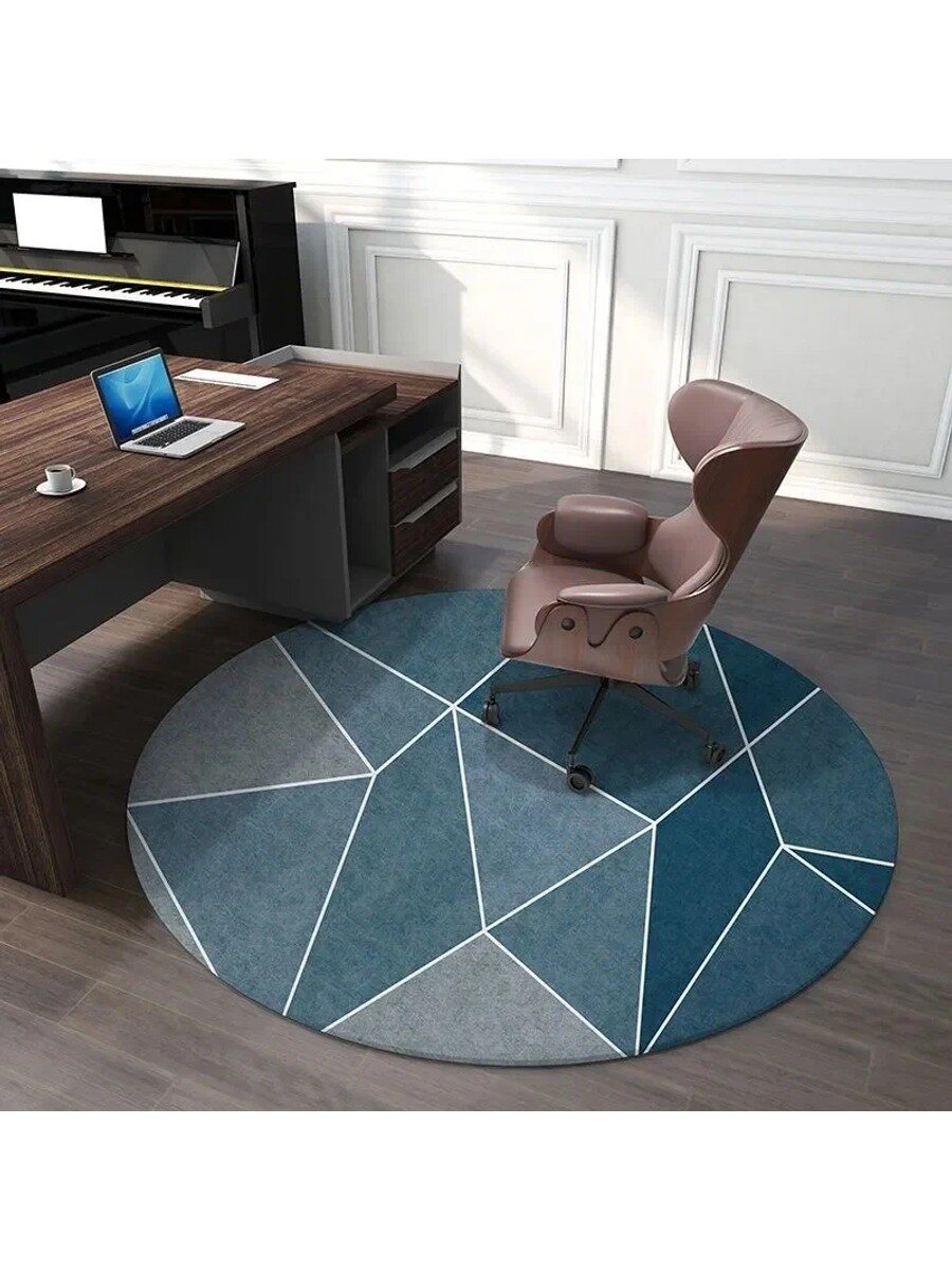 Ковер 140x140 см, Цвет Многоцветный AMCM225, Материал Пластик