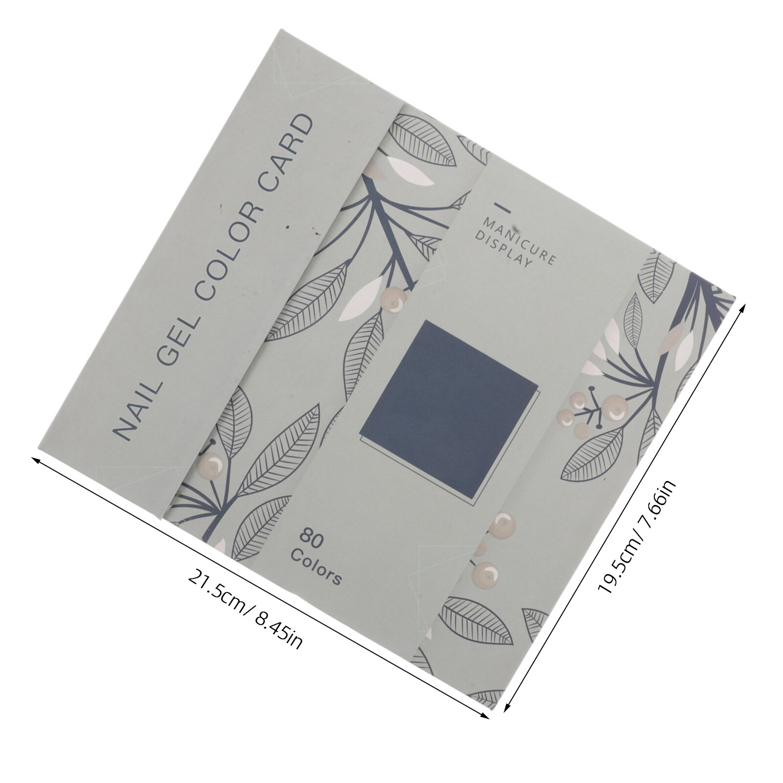 Книга Для Отображения Цвета Ногтей 1 Штук 21.50X19.50X2.00Cm Beige