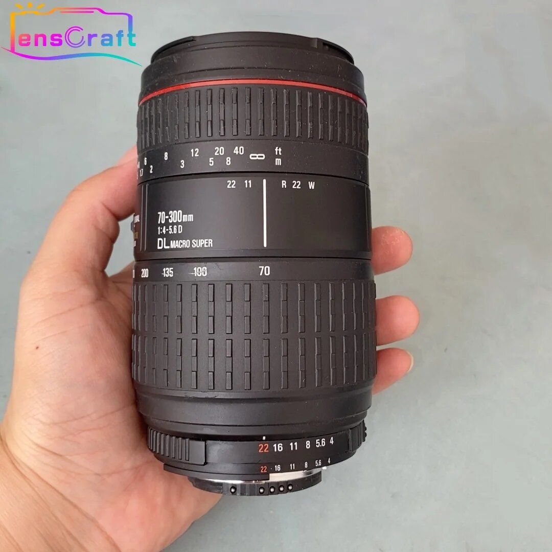 Объектив Sigma 70-300мм Nikon F, комплект 98new