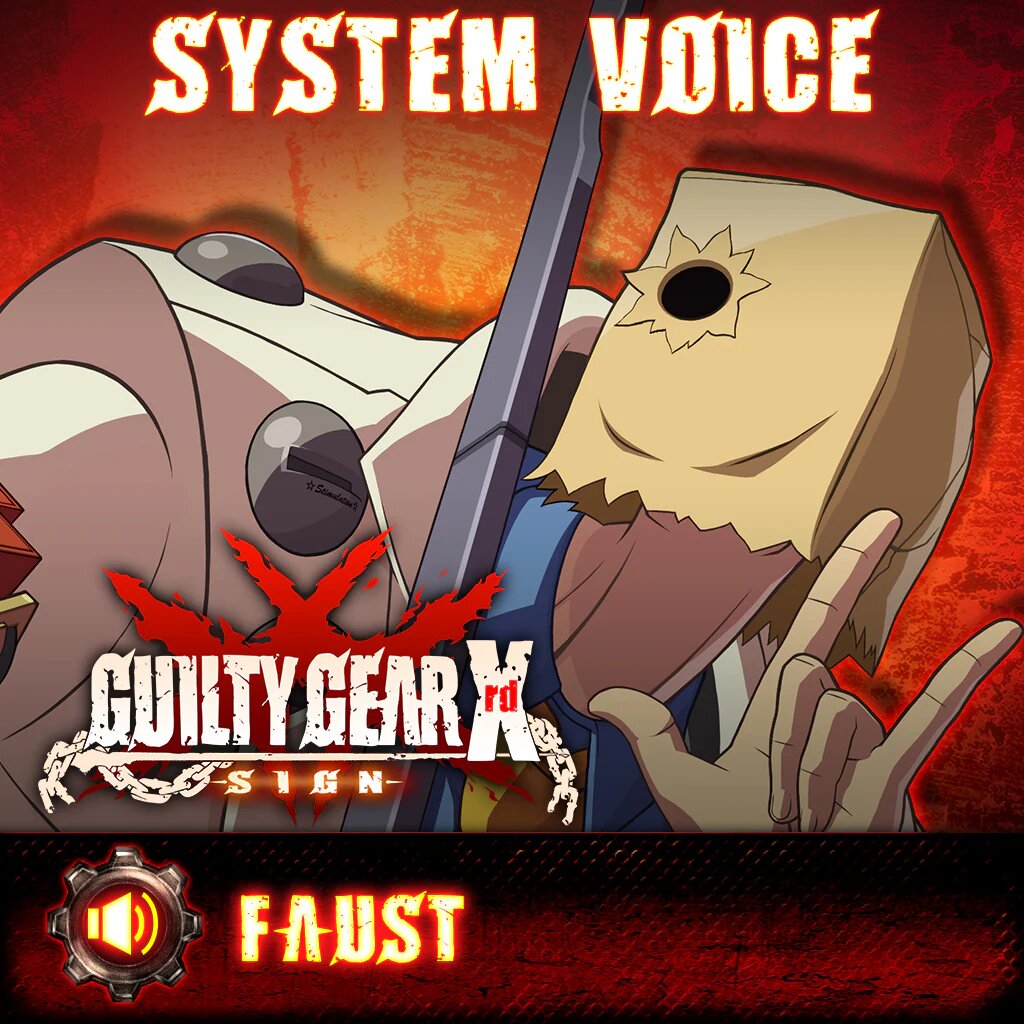 Дополнение System Voice "FAUST", цифровое издание PlayStation 4, регион Индонезия / код пополнения баланса